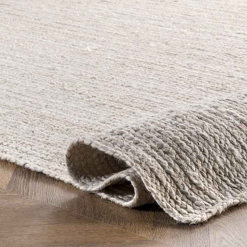 Teppich weiß jute 100 - teppich, 100%