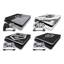 OFFIZIELLE NHL LOS ANGELES KINGS VINYL SKIN FOR PS4 SLIM CONSOLE & DUALSHOCK 4
