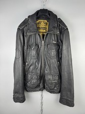 Superdry Leder Biker Motorrad