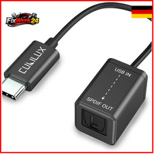 USB C SPDIF Adapter TOSLINK