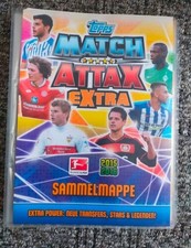 Sammelmappe von Match Attax Extra- Fußball Bundesliga 2015/16 inklusive 200 Kar.