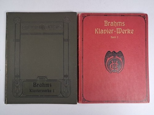 Noten brahms klavierwerke - noten:,