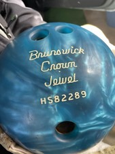 Bowling Kugel Metallic Blau