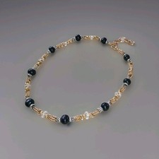 Massive bicolor kette mit - bicolor,