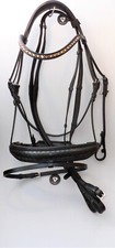 Leder Trense schwarz