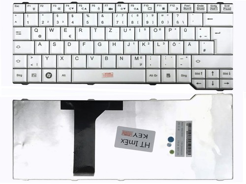 Deutsche weiß tastatur - weiß,