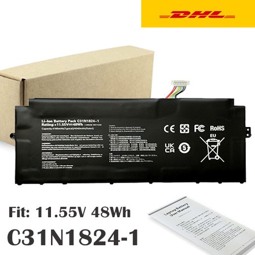 C31n1824 akku für asus - c31n1824-1,