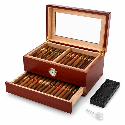 Holz zigarren humidor - holz, fÜr