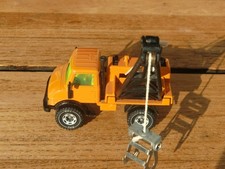 SIKU SUPER Serie 2820 UNIMOG U 406 Rohrverleger orange schön ohne Hänger !