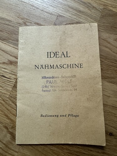 Original ideal nähmaschine - original,