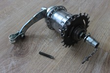 Sachs 3 Gang Getriebe Nabenschaltung Nabe 36 Loch 20 Zahn Ritzel