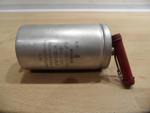 Siemens kondensator 4µ - kondensator,