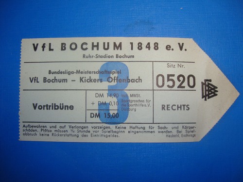 Ticket vfl bochum ofc - vfl,