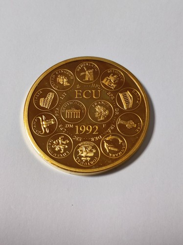 Medaille 1992 ecu europa cuni - ecu,