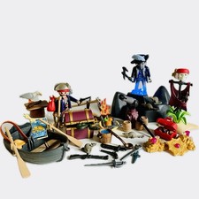 PLAYMOBIL 6625 Piraten Adventskalender Komplett, LED Geisterpirat, Anleitung