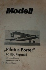 Bauplan Pilatus PC-6 Turbo