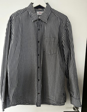 NEU dunkelblau/weiß kariertes