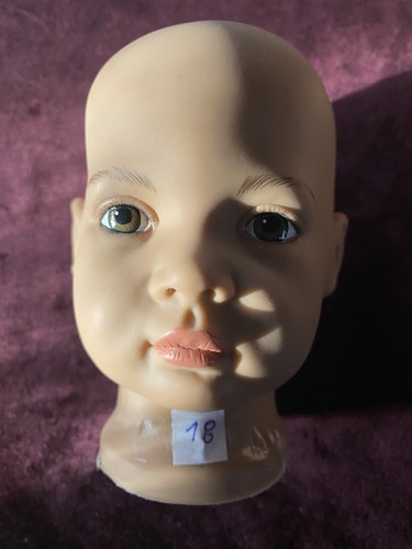 Vintage puppenkopf 18 - puppenkopf,
