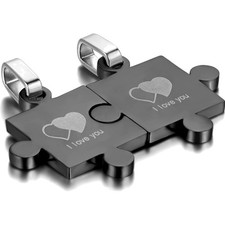 Schmuck Partnerkette Edelstahl