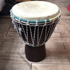 Afrikanische Trommel Djembe  (Höhe 40 cm) Durchmesser Fell ca, 23,5cm
