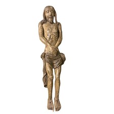 Sehr seltene Holz Figur