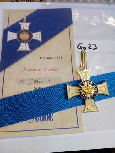 Orden preussen kronen - preussen,