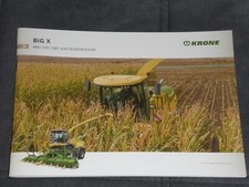 KRONE BiG X 480, 530, 580, 630 Feldhäcksler Prospekt von 08/2024 ( 5627 )
