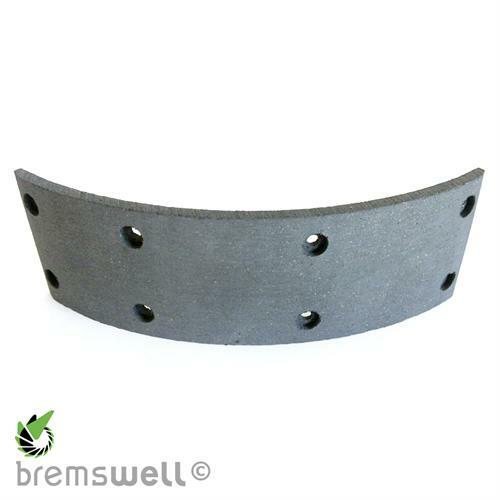 Bremsbelag 180x50 8loch 4x8 - 180x50,
