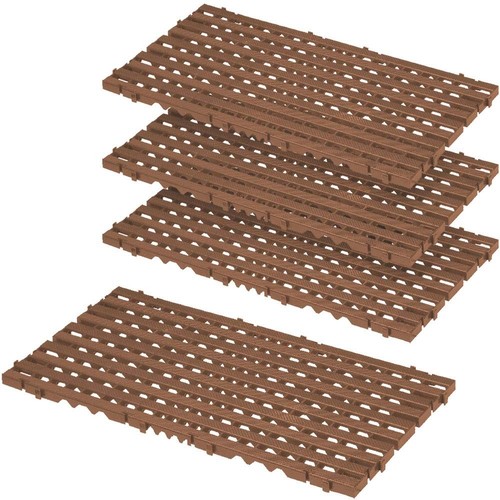Bodenrost aus kunststoff - 4x,