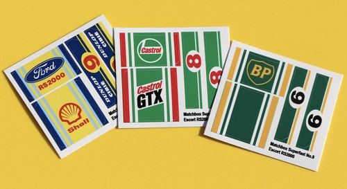 Matchbox superfast escort - matchbox,