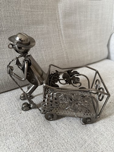 Metall figur mit anhänger - metall,