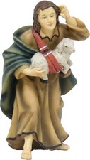 Krippenfiguren Schäfer mit