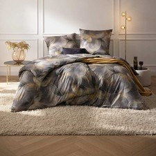 Estella Bettwäsche Toni anthrazit - Mako Interlock Jersey  135x200 / 155x220 cm