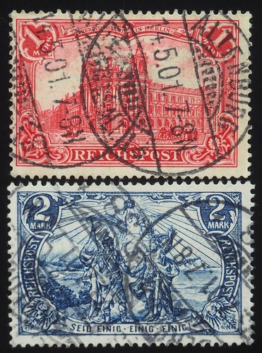 1900 und 2 m kaiserreich - 1900, dr,