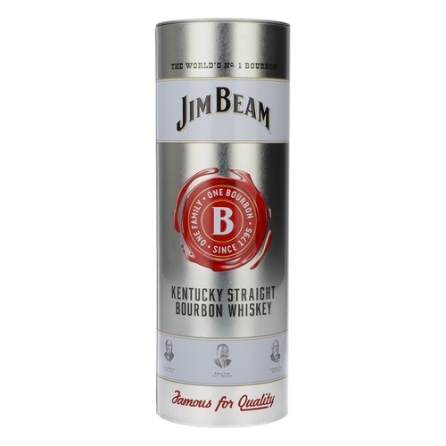 Jim beam whisky blechdose - beam,