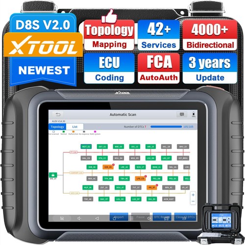 Xtool d8s profi kfz obd2 - d8s,