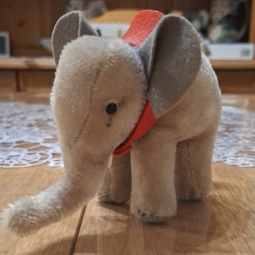 Antik steif elefant stoff - steif, &