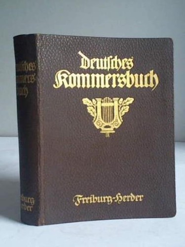 Deutsches kommersbuch - deutsches,