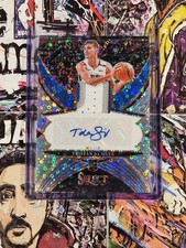 2024-25 Panini Select Tristan Da Silva RC Disco Auto Patch Orlando Magic