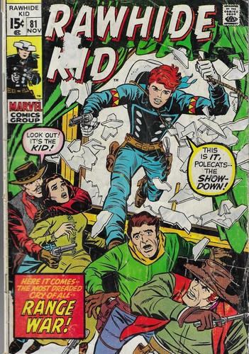 Rawhide kid 1970 larry - kid, no.81