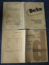 2 Stück dekopan Kleinbild-Tasche NEGATIV TASCHEN Film aus Berlin, Werbung, 1965