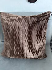 KISSENHÜLLEN 2Stk. in BRAUN SAMT KISSENBEZÜGE DEKO