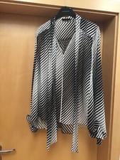 Bluse Damen Gr. 34 (36) 100% Seide Strenesse 