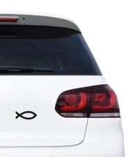 Aufkleber Jesus Fisch Ichthys