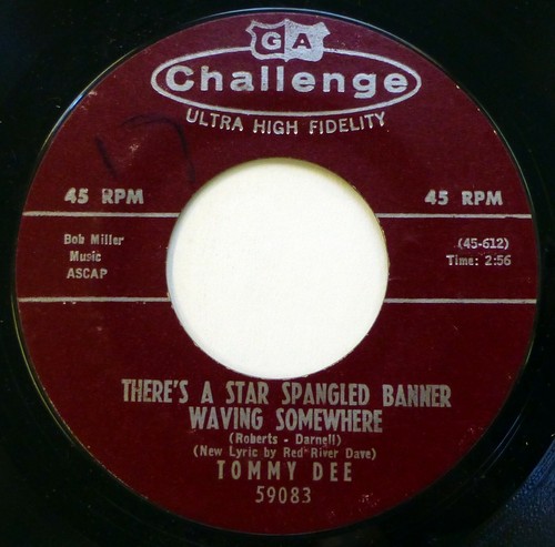 Tommy dee rpm single - tommy,