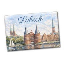Lübeck stadtansicht souvenir - stadtansicht,