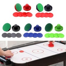 1 Set Mini-Airhockey-Schieber und Airhockey-Pucks, Airhockey-Tischausrüstung