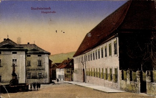 Stadtsteinach oberfranken - ak,