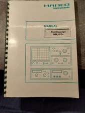 Hameg anleitung manual für - /,