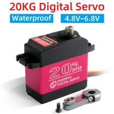 20KG High Torque Servo 180 Grad High Speed Metal Gear CNC für 1/8 1/10 RC Auto